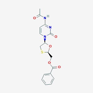 molecular formula C17H17N3O5S B144035 N-乙酰基 O-苄基拉米夫定 CAS No. 1091585-30-6