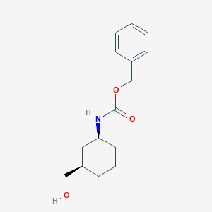 Benzyl cis-3-hydroxymethylcyclohexylcarbamate