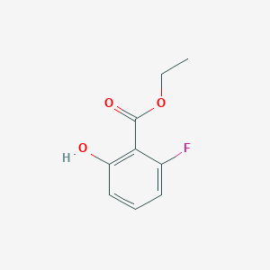 molecular formula C9H9FO3 B1440357 Ethyl 2-fluoro-6-hydroxybenzoate CAS No. 208708-03-6