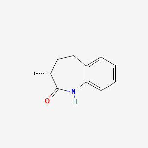 (3R)-3-Methyl-1,3,4,5-tetrahydro-2H-1-benzazepin-2-one