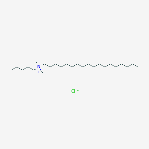 N,N-Dimethyl-N-pentyloctadecan-1-aminium chloride