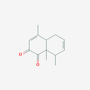 4,8,8a-Trimethyl-4a,5,8,8a-tetrahydronaphthalene-1,2-dione