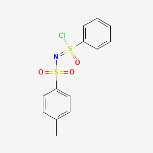 Benzenesulfonimidoyl chloride, N-[(4-methylphenyl)sulfonyl]-