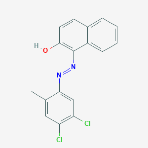 1-[2-(4,5-Dichloro-2-methylphenyl)hydrazinylidene]naphthalen-2(1H)-one