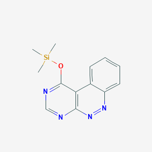 1-[(Trimethylsilyl)oxy]pyrimido[4,5-C]cinnoline