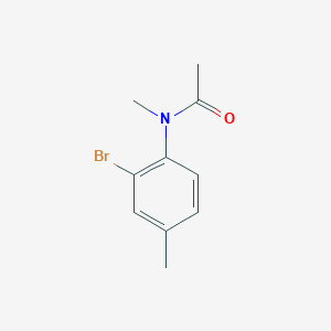 N-(2-Bromo-4-methylphenyl)-N-methylacetamide