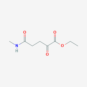 Ethyl 5-(methylamino)-2,5-dioxopentanoate