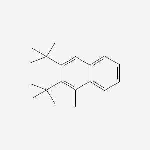 2,3-Ditert-butyl-1-methylnaphthalene