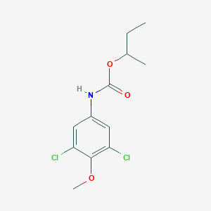 Butan-2-yl (3,5-dichloro-4-methoxyphenyl)carbamate