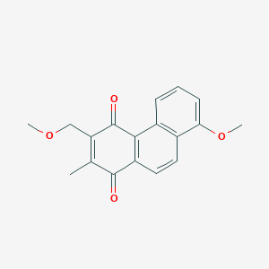 8-Methoxy-3-(methoxymethyl)-2-methylphenanthrene-1,4-dione