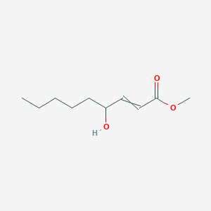 Methyl 4-hydroxynon-2-enoate