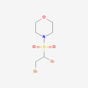 4-(1,2-Dibromoethanesulfonyl)morpholine