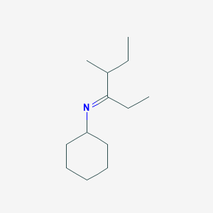 (3E)-N-Cyclohexyl-4-methylhexan-3-imine