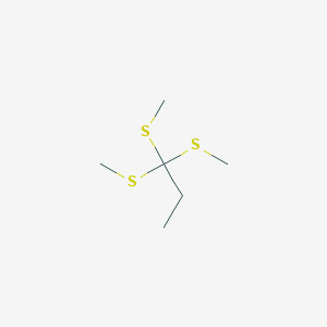 1,1,1-Tris(methylsulfanyl)propane