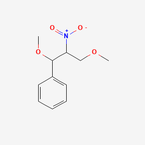 (1,3-Dimethoxy-2-nitropropyl)benzene