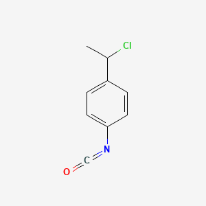 1-(1-Chloroethyl)-4-isocyanatobenzene