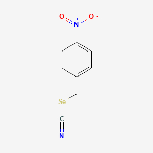 Selenocyanic acid, (4-nitrophenyl)methyl ester