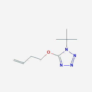 5-[(But-3-en-1-yl)oxy]-1-tert-butyl-1H-tetrazole