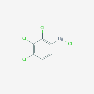 Chloro(2,3,4-trichlorophenyl)mercury