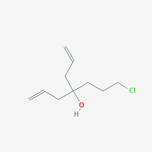 4-(3-Chloropropyl)hepta-1,6-dien-4-ol