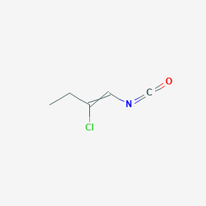 2-Chloro-1-isocyanatobut-1-ene