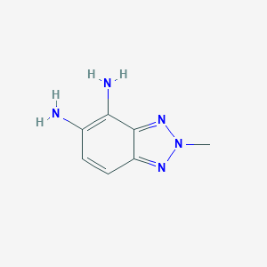 2-Methyl-2H-benzo[d][1,2,3]triazole-4,5-diamine