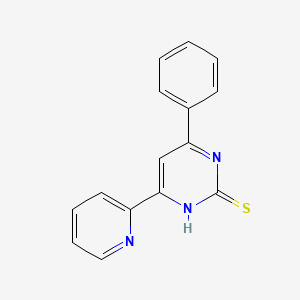 4-Phenyl-6-(pyridin-2-yl)pyrimidine-2(1H)-thione