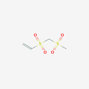 [(Methanesulfonyl)methanesulfonyl]ethene