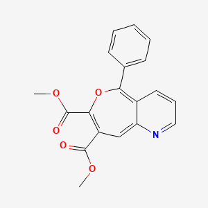 Dimethyl 5-phenyloxepino[4,3-b]pyridine-7,8-dicarboxylate