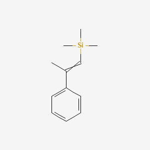 Trimethyl(2-phenylprop-1-en-1-yl)silane