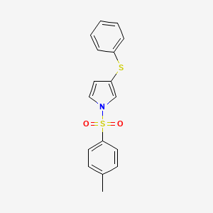 1-(4-Methylbenzene-1-sulfonyl)-3-(phenylsulfanyl)-1H-pyrrole