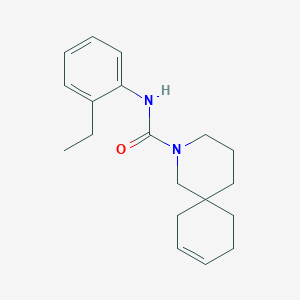 N-(2-Ethylphenyl)-2-azaspiro[5.5]undec-8-ene-2-carboxamide