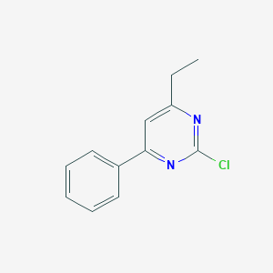 2-Chloro-4-ethyl-6-phenylpyrimidine