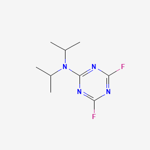 4,6-Difluoro-N,N-di(propan-2-yl)-1,3,5-triazin-2-amine