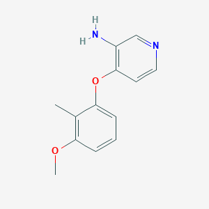 4-(3-Methoxy-2-methylphenoxy)pyridin-3-amine