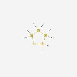 Selenatetrasilacyclopentane, octamethyl-