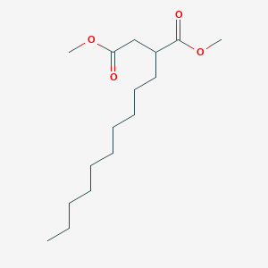 Dimethyl 2-decylbutanedioate