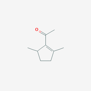 1-(2,5-Dimethylcyclopent-1-en-1-yl)ethan-1-one