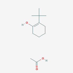 Acetic acid;2-tert-butylcyclohexen-1-ol