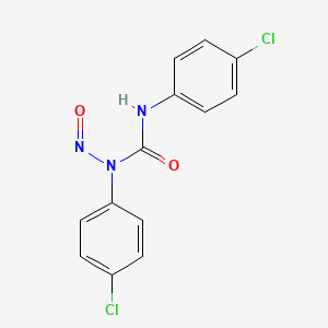 N,N'-Bis(4-chlorophenyl)-N-nitrosourea