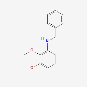 molecular formula C15H17NO2 B14404986 N-Benzyl-2,3-dimethoxyaniline CAS No. 83818-48-8