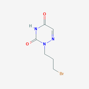 2-(3-Bromopropyl)-1,2,4-triazine-3,5(2H,4H)-dione