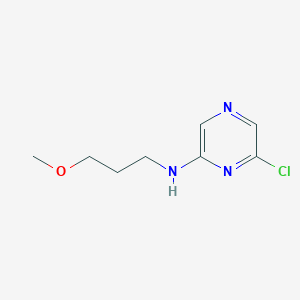 molecular formula C8H12ClN3O B1440505 6-氯-N-(3-甲氧基丙基)吡嗪-2-胺 CAS No. 941294-49-1