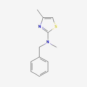 N-Benzyl-N,4-dimethyl-1,3-thiazol-2-amine