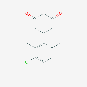 5-(3-Chloro-2,4,6-trimethylphenyl)cyclohexane-1,3-dione