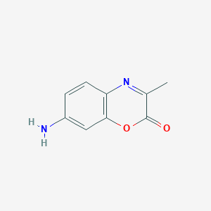 2H-1,4-Benzoxazin-2-one, 7-amino-3-methyl-