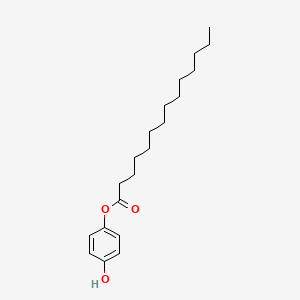 4-Hydroxyphenyl tetradecanoate