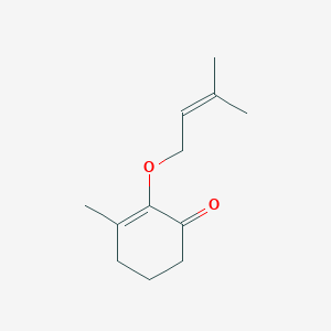 3-Methyl-2-[(3-methylbut-2-en-1-yl)oxy]cyclohex-2-en-1-one