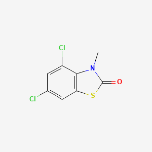 4,6-Dichloro-3-methyl-1,3-benzothiazol-2(3H)-one