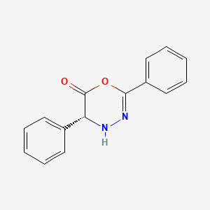 (5R)-2,5-Diphenyl-4,5-dihydro-6H-1,3,4-oxadiazin-6-one